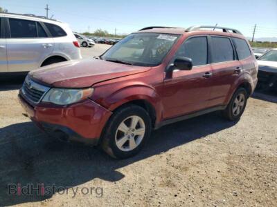 2010 Subaru FORESTER XS, red — VIN JF2SH6BC7AH762161, Copart