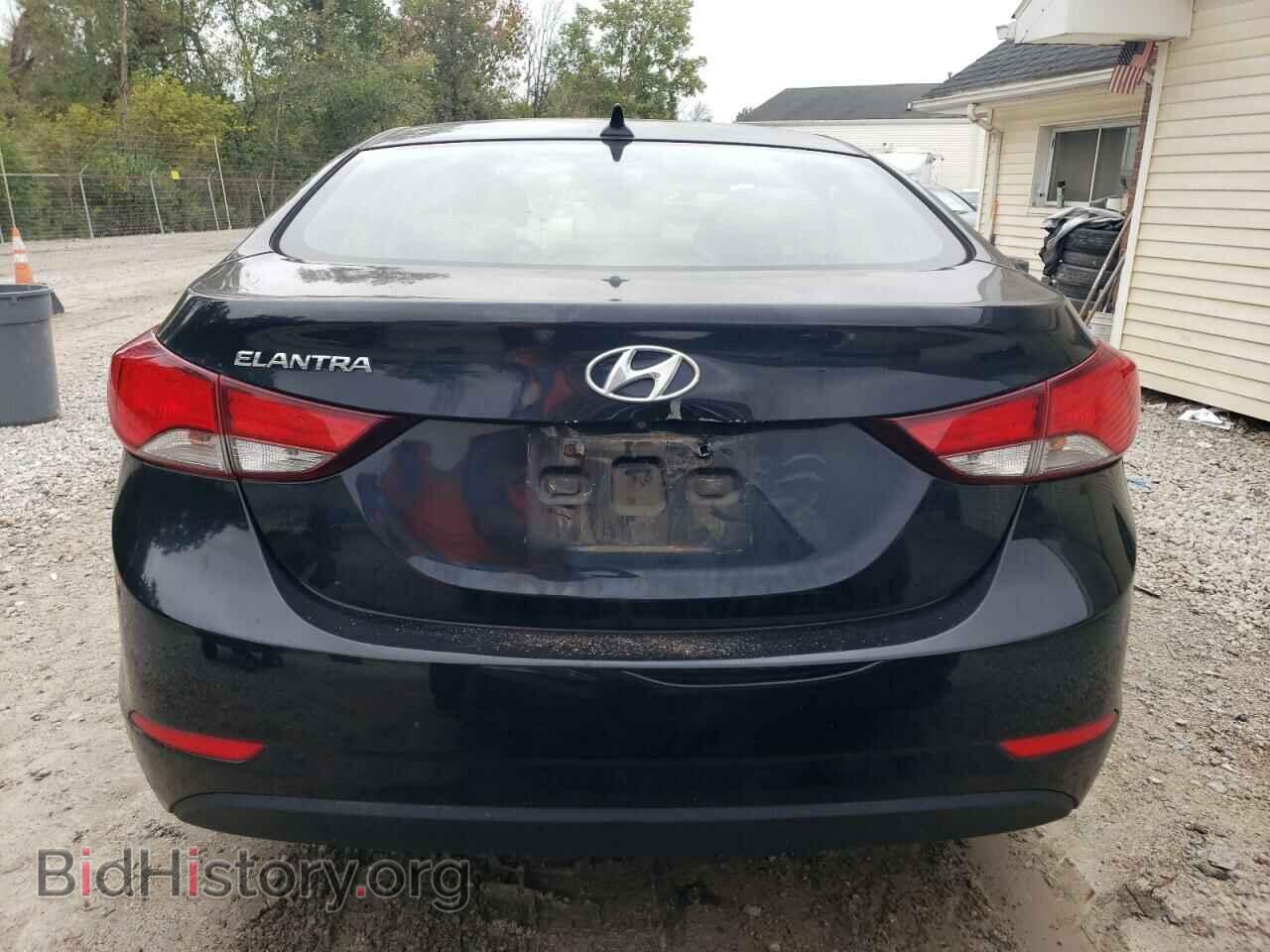 2014 HYUNDAI ELANTRA - VIN: KMHDH4AE6EU133045 - Фото 6