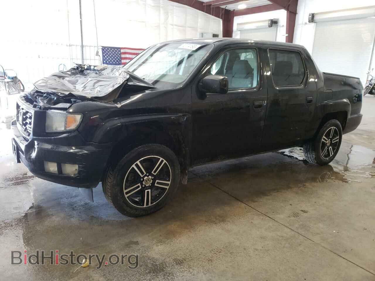 Photo 5FPYK1F78CB451116 - HONDA RIDGELINE 2012