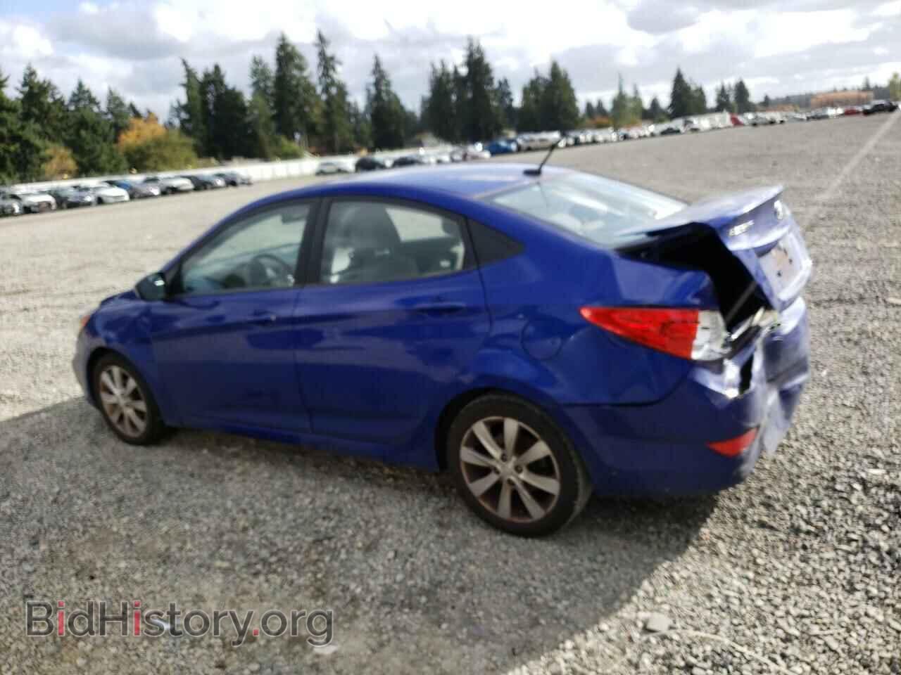 2012 HYUNDAI ACCENT - VIN: KMHCU4AE1CU186093 - Фото 2