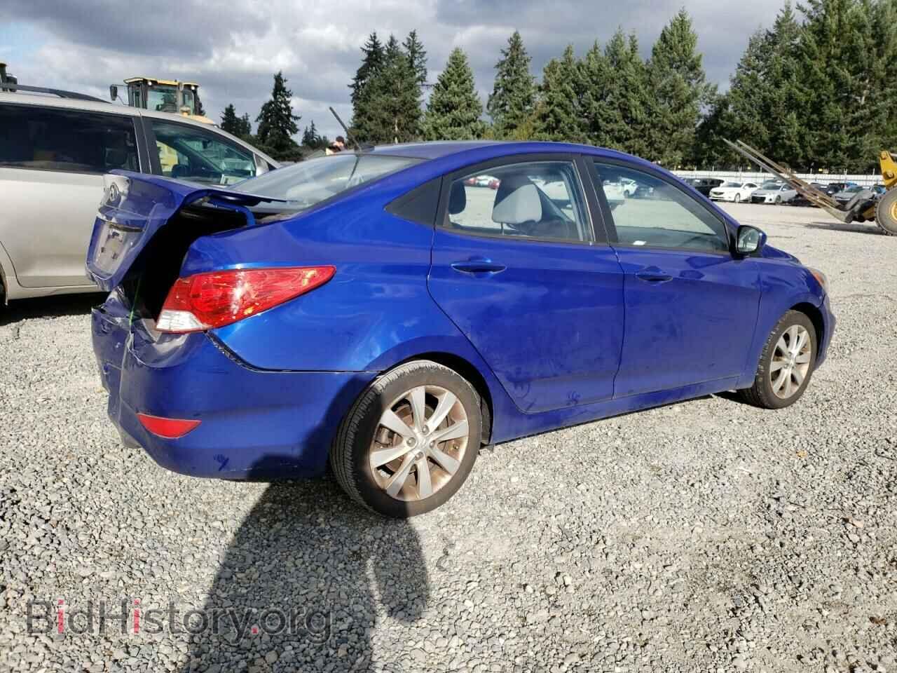 2012 HYUNDAI ACCENT - VIN: KMHCU4AE1CU186093 - Фото 3