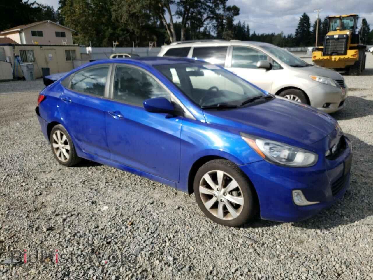 2012 HYUNDAI ACCENT - VIN: KMHCU4AE1CU186093 - Фото 4