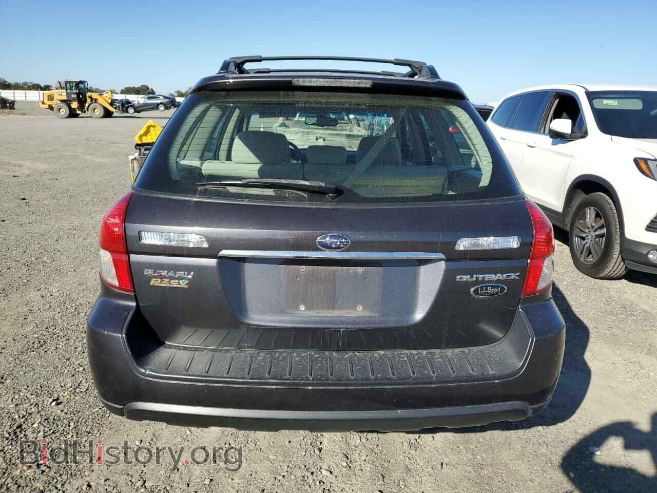 2008 SUBARU OUTBACK - VIN: 4S4BP61C687343197 - Фото 6