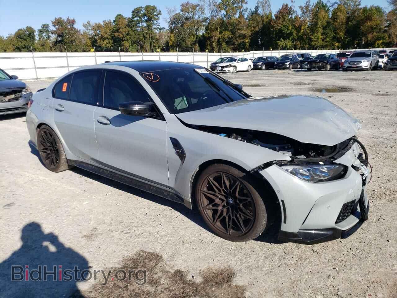 2021 BMW M3 - VIN: WBS53AY01MFK81180 - Photo 4
