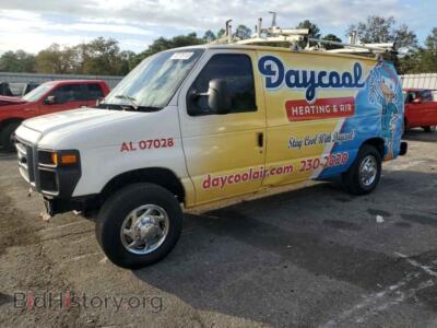 2013 Ford ALL MODELS E150 Van, двухцветный — VIN 1FTNE1EW6DDA58865, Copart