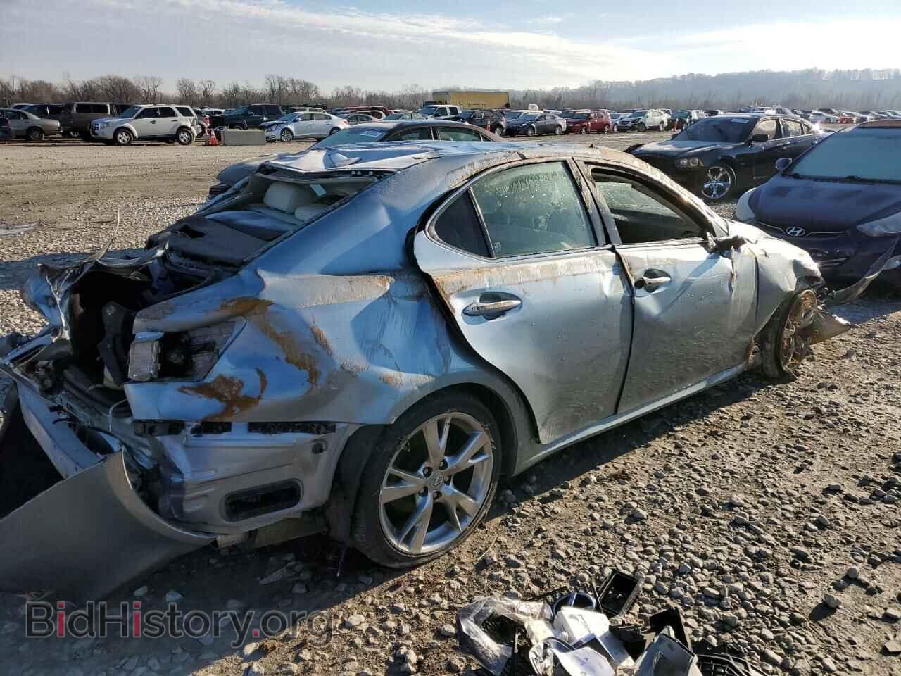 2009 LEXUS IS - VIN: JTHBK262595100276 - Фото 3