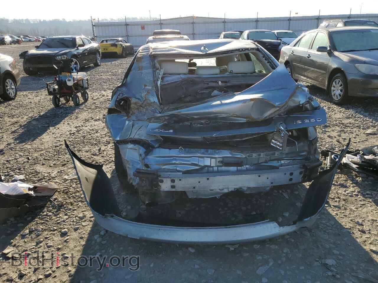 2009 LEXUS IS - VIN: JTHBK262595100276 - Фото 6