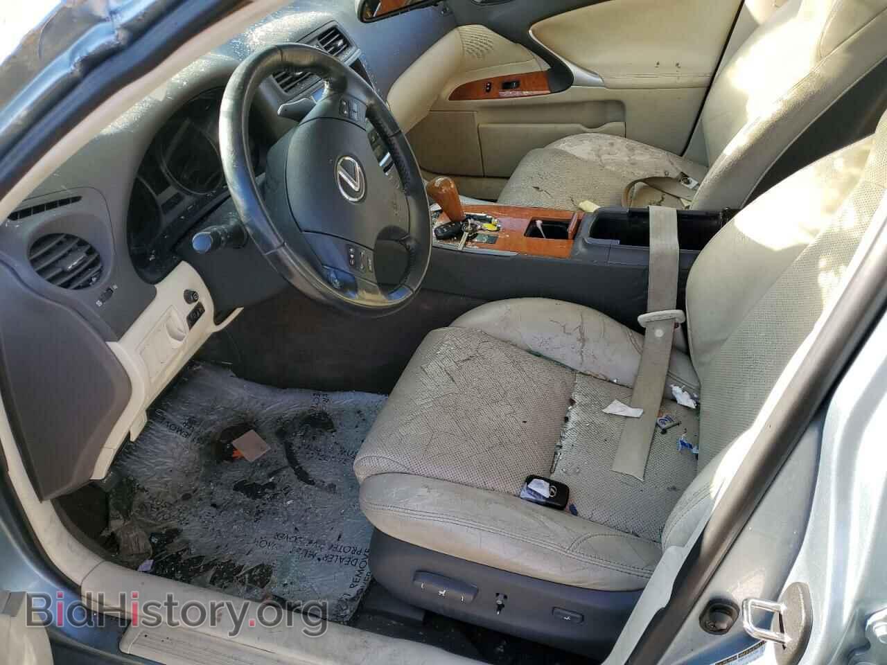 2009 LEXUS IS - VIN: JTHBK262595100276 - Фото 7