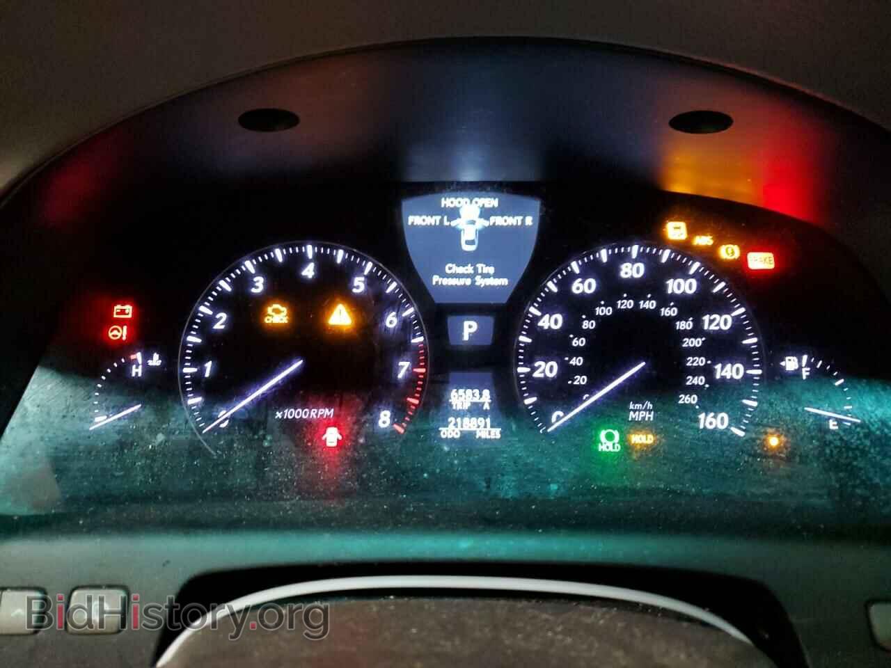 2008 LEXUS LS460 - VIN: JTHBL46F185059171 - Фото 9
