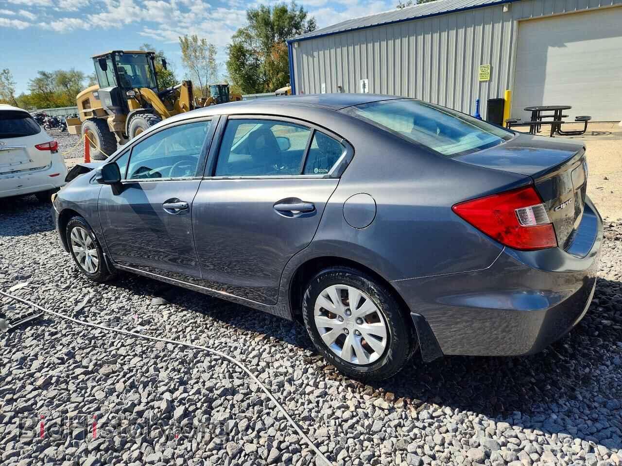 2012 HONDA CIVIC - VIN: 2HGFB2F59CH595600 - Фото 2