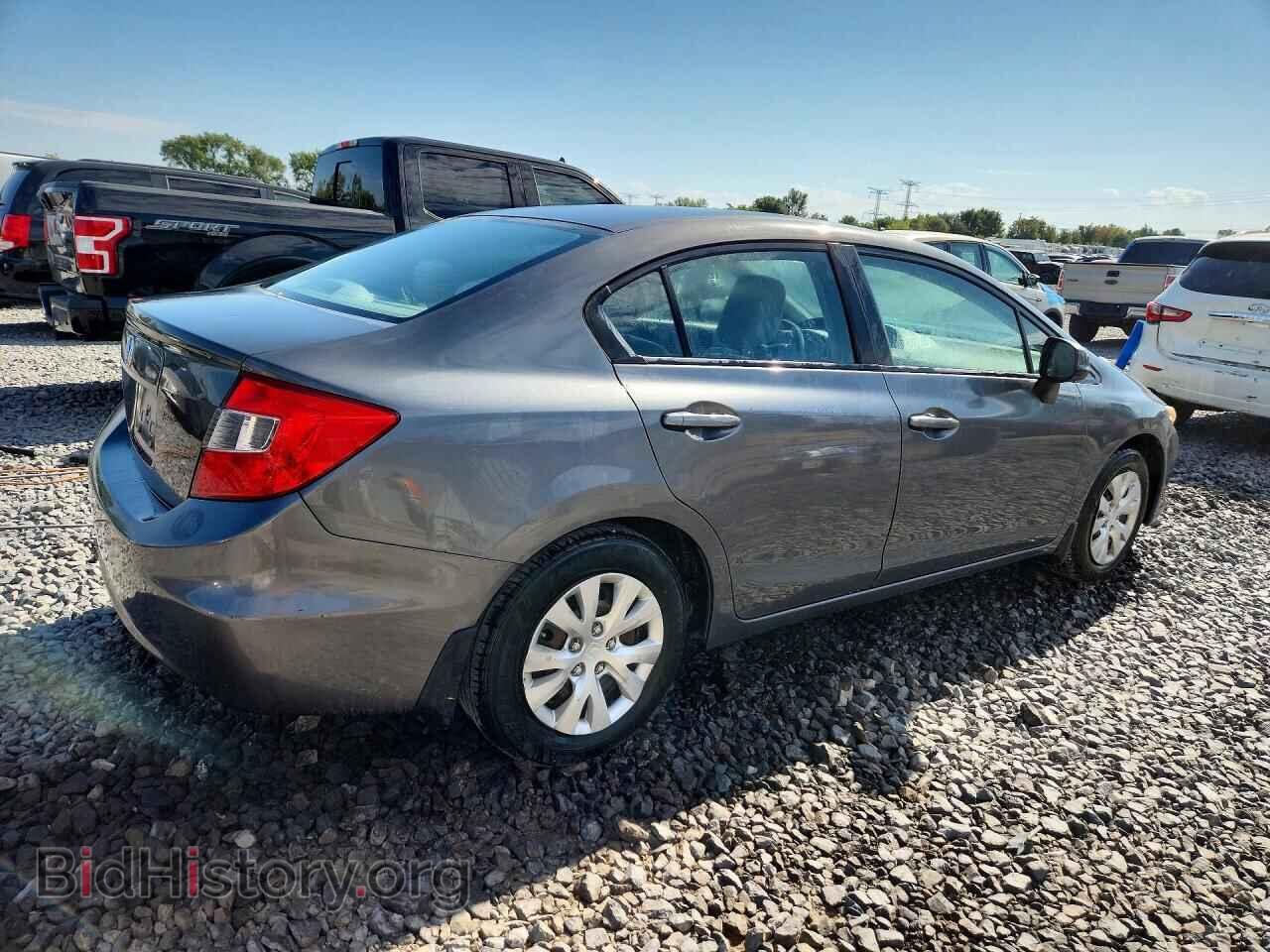 2012 HONDA CIVIC - VIN: 2HGFB2F59CH595600 - Фото 3