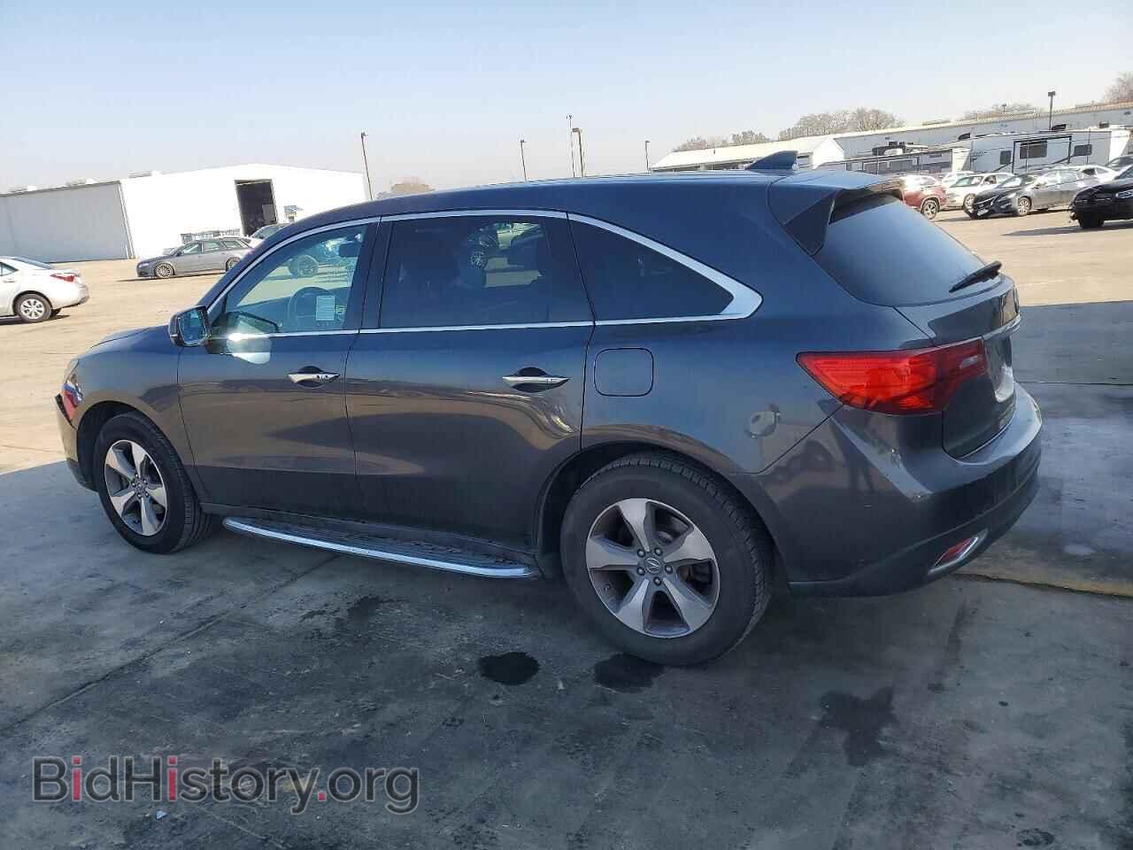 2014 ACURA MDX - VIN: 5FRYD3H24EB013596 - Фото 2