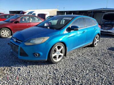 2012 Ford FOCUS Titanium, blue — VIN 1FAHP3N29CL161286, Copart