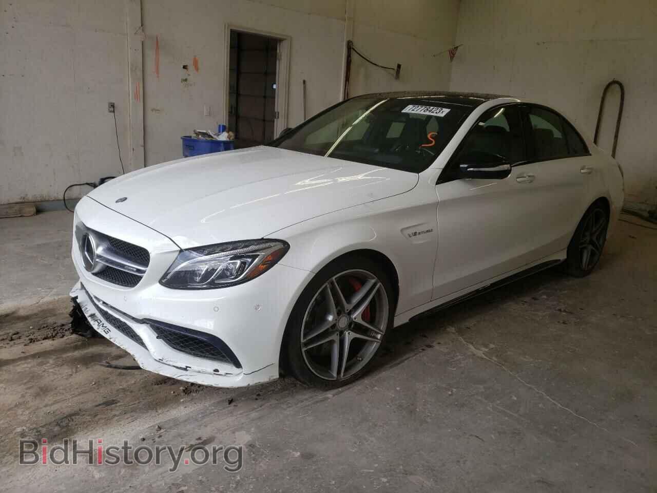 Photo 55SWF8HB0FU077540 - MERCEDES-BENZ C-CLASS 2015
