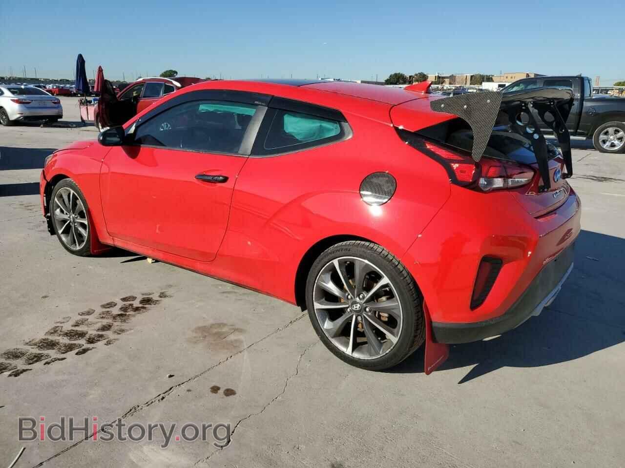 2019 HYUNDAI VELOSTER - VIN: KMHTG6AF7KU003385 - Фото 2