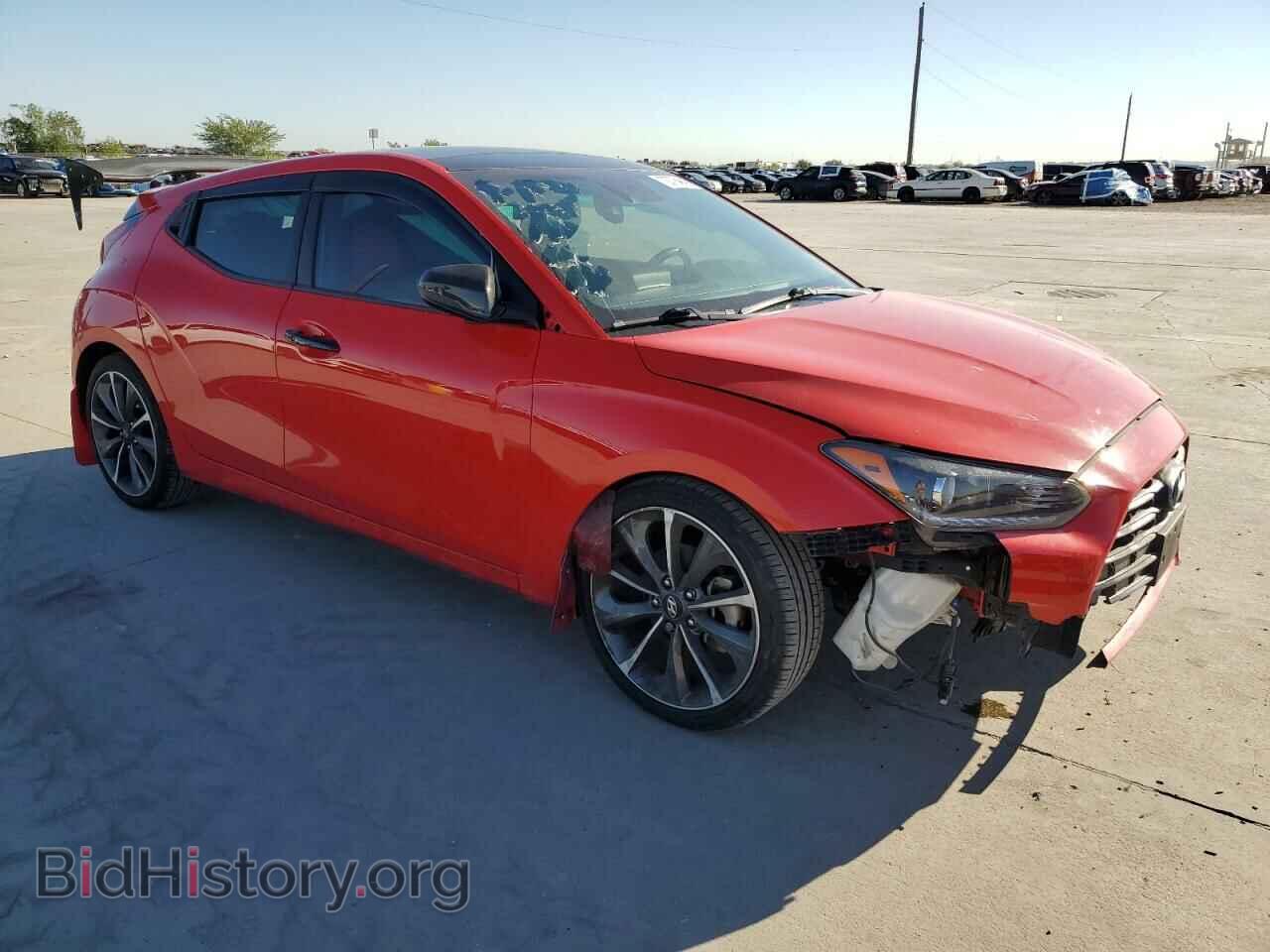 2019 HYUNDAI VELOSTER - VIN: KMHTG6AF7KU003385 - Фото 4
