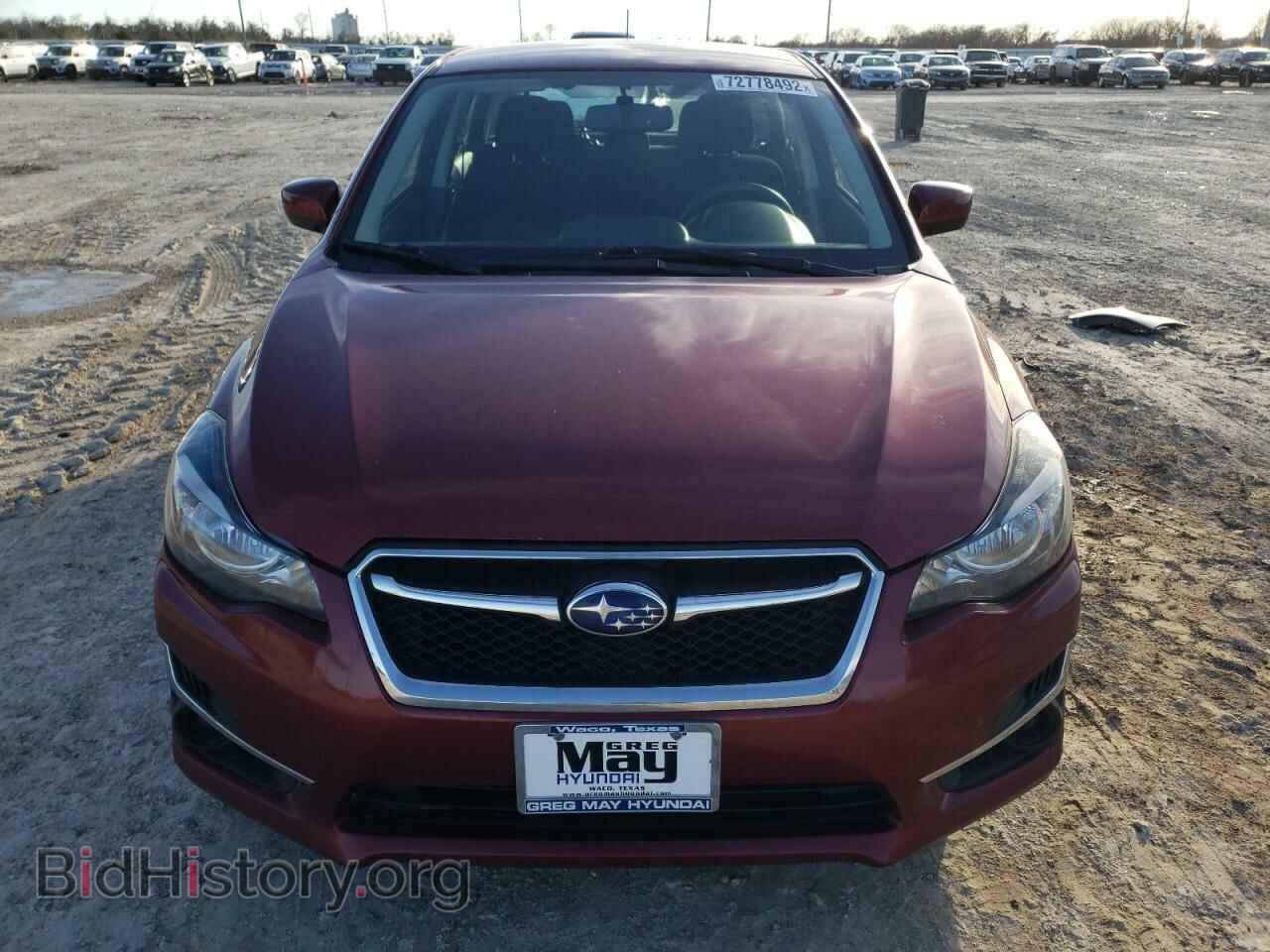 2016 SUBARU IMPREZA - VIN: JF1GPAB65G8218650 - Фото 5