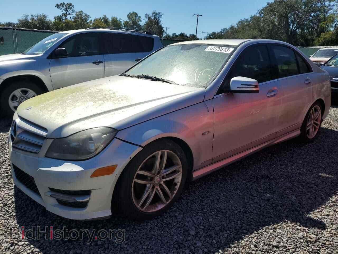 Фотография WDDGF4HB7CA726307 - MERCEDES-BENZ C-CLASS 2012