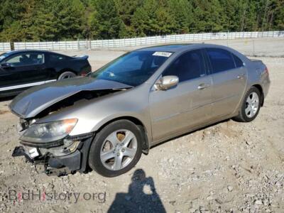 2006 Acura RL, золотистый — VIN JH4KB16546C003016, Copart