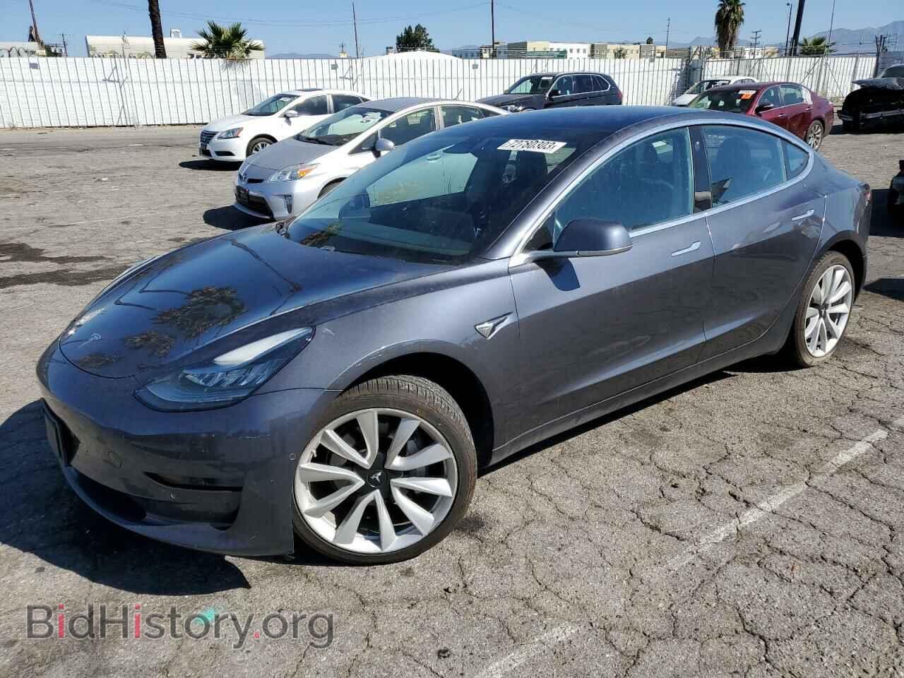 Photo 5YJ3E1EA1JF033937 - TESLA MODEL 3 2018