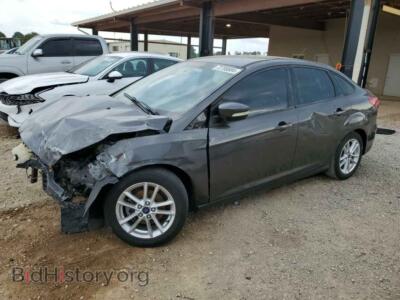2016 Ford FOCUS SE, gray — VIN 1FADP3F27GL275306, Copart