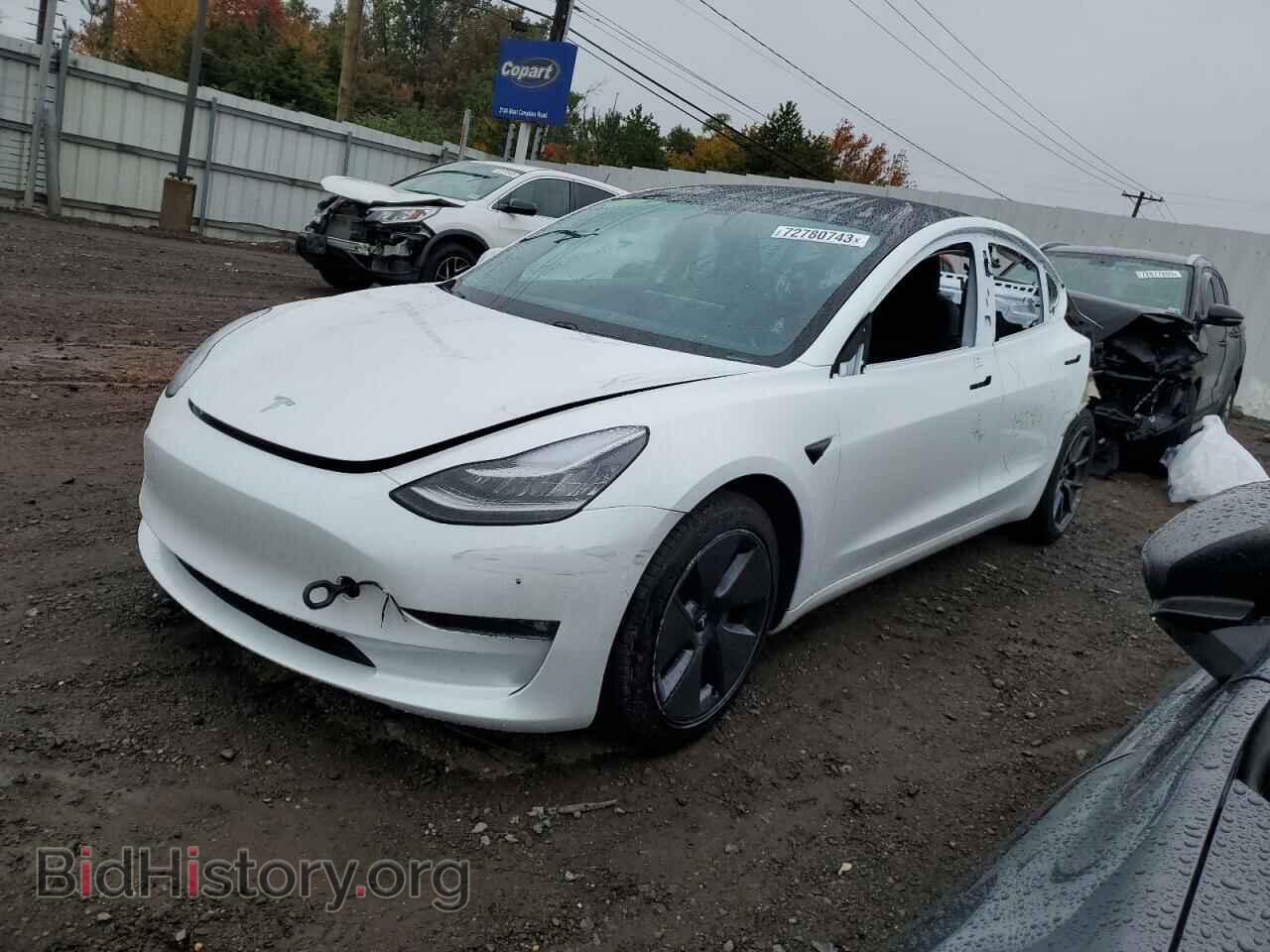 Photo 5YJ3E1EB4MF852924 - TESLA MODEL 3 2021