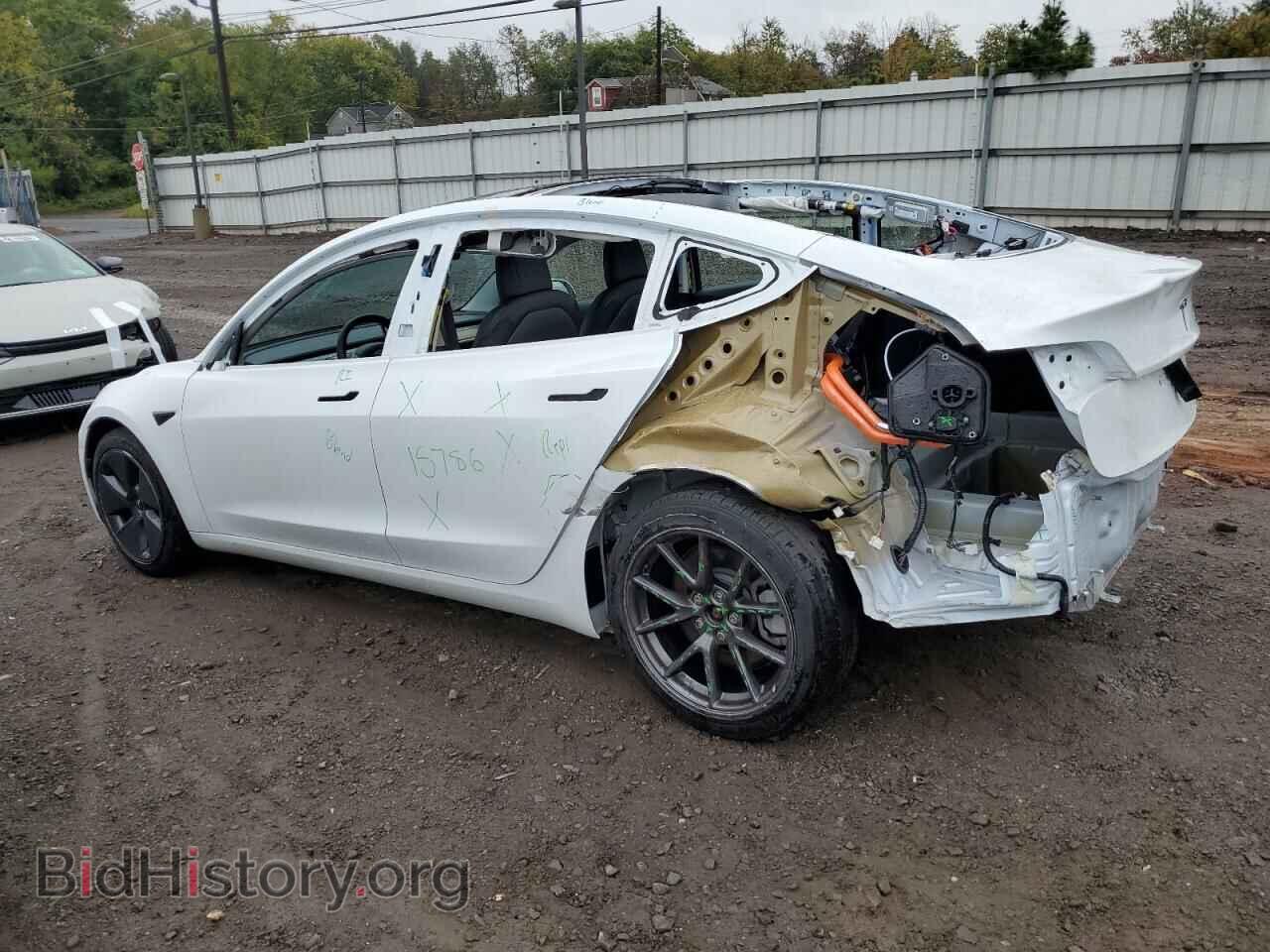 2021 TESLA MODEL 3 - VIN: 5YJ3E1EB4MF852924 - Фото 2