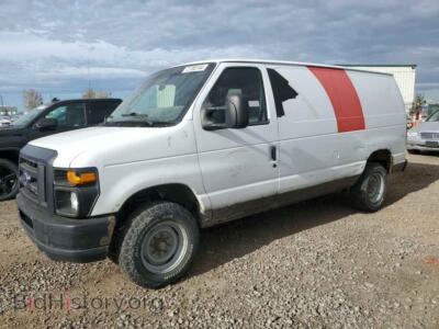 2009 Ford ALL MODELS E250 Van, white — VIN 1FTNE24W19DA27389, Copart