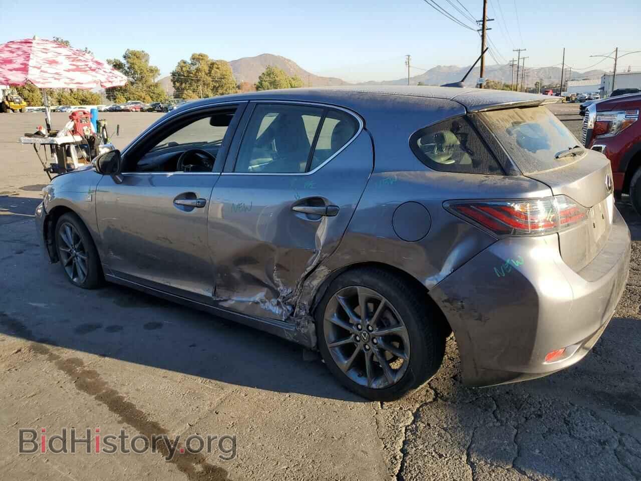 2013 LEXUS CT 200 - VIN: JTHKD5BH0D2163169 - Фото 2