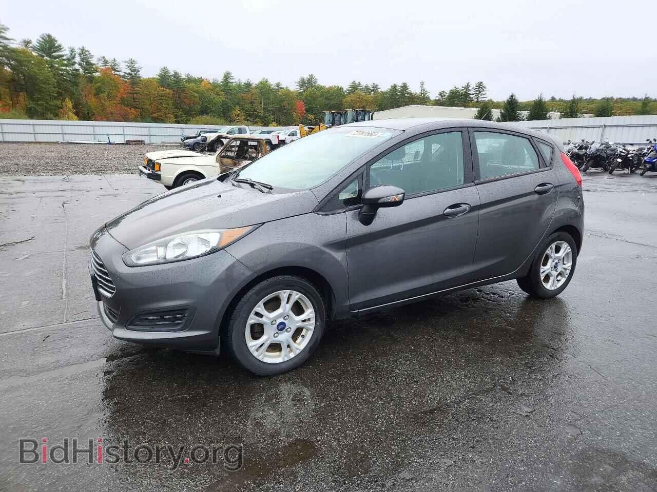 2016 Ford FIESTA SE (VIN 3FADP4EJ3GM118983) — фото 1 из 12, Copart, повреждение: нормальный износ