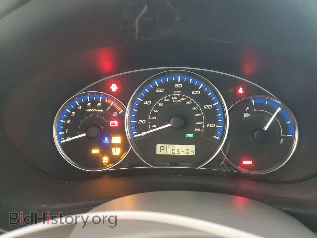 2011 SUBARU FORESTER - VIN: JF2SHBEC4BH769946 - Фото 9