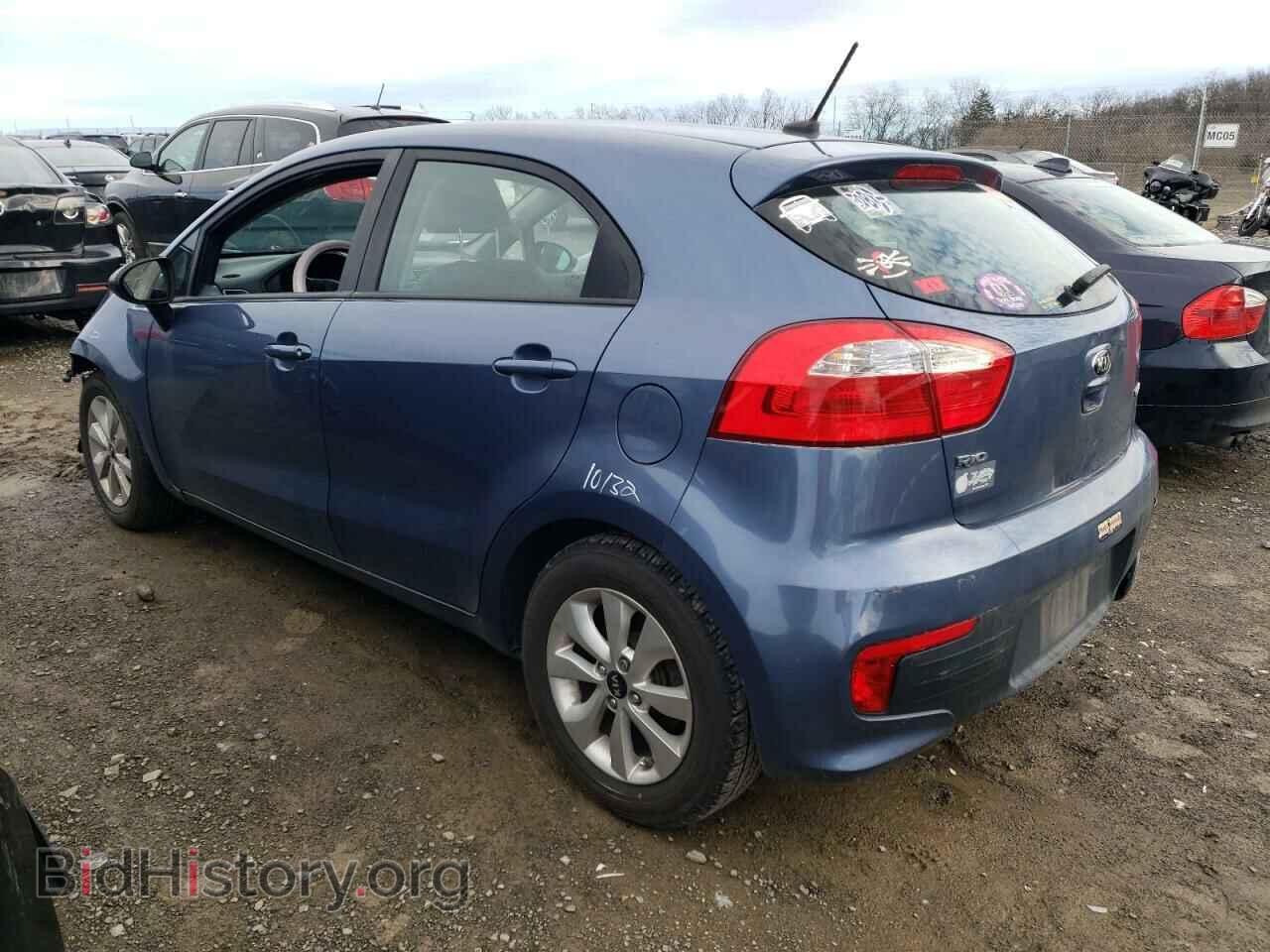 2016 KIA RIO - VIN: KNADN5A39G6659949 - Фото 2