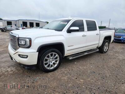 2016 GMC SIERRA K1500 Denali, white — VIN 3GTU2PEC8GG271353, Copart