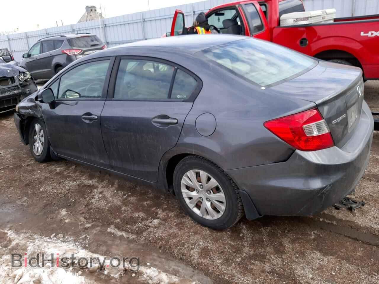 2012 HONDA CIVIC - VIN: 19XFB2F56CE045362 - Фото 2