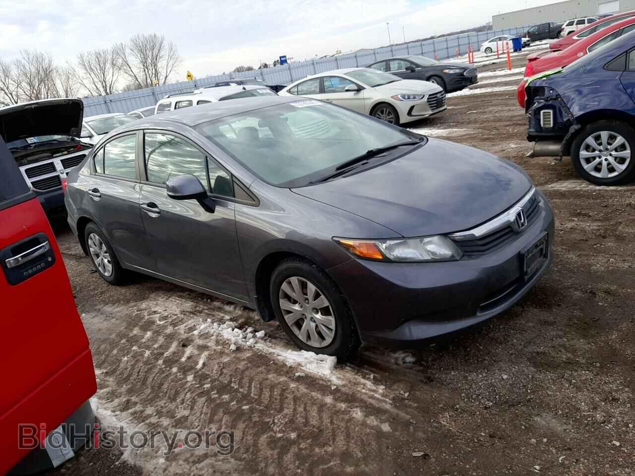2012 HONDA CIVIC - VIN: 19XFB2F56CE045362 - Фото 4