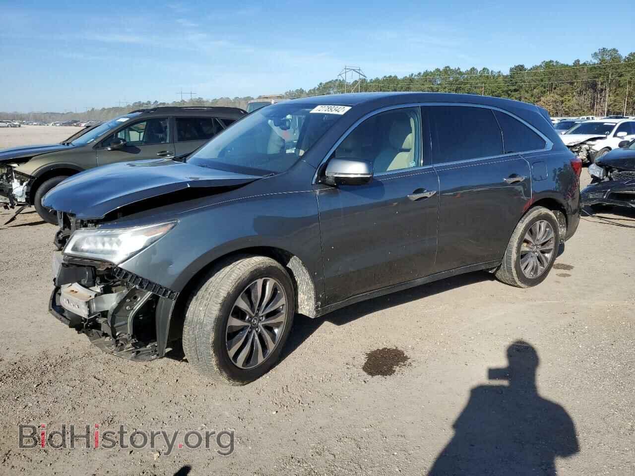 Фотография 5FRYD4H4XEB019281 - ACURA MDX 2014