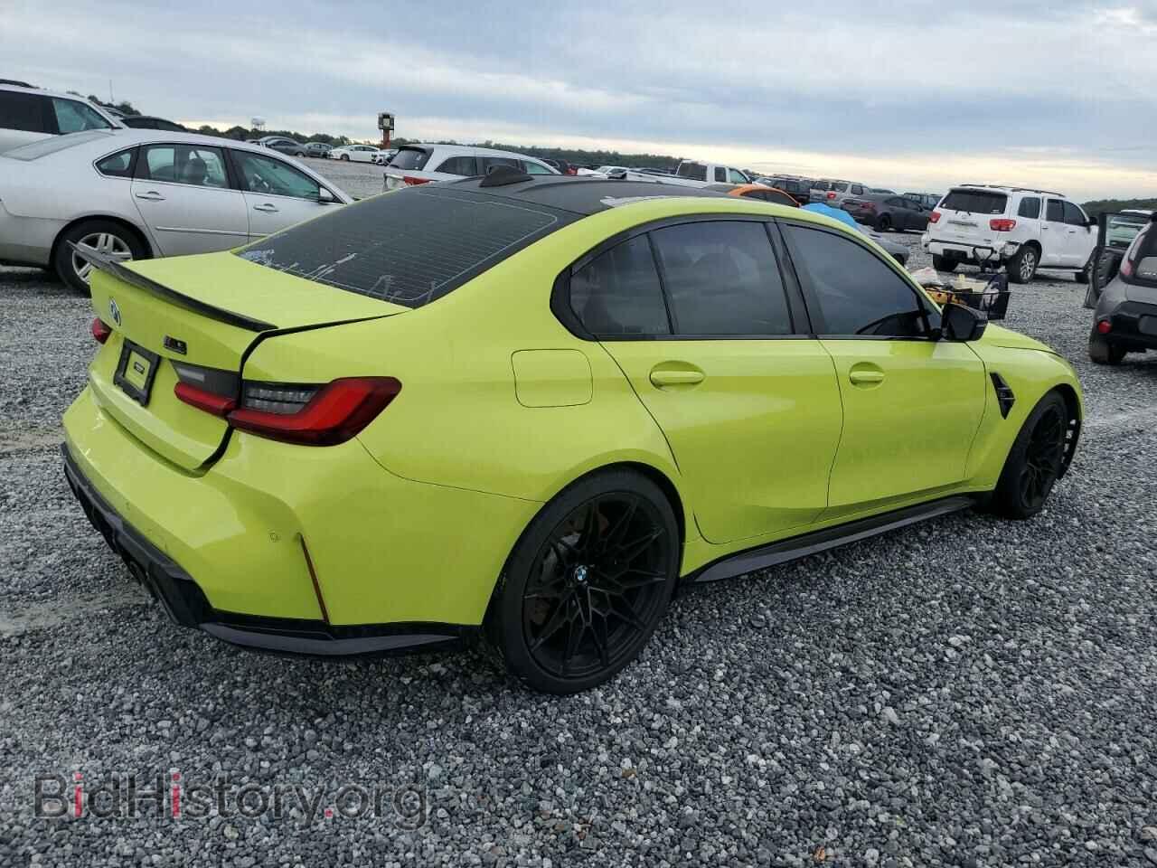 2022 BMW M3 - VIN: WBS33AY06NFL98827 - Фото 3