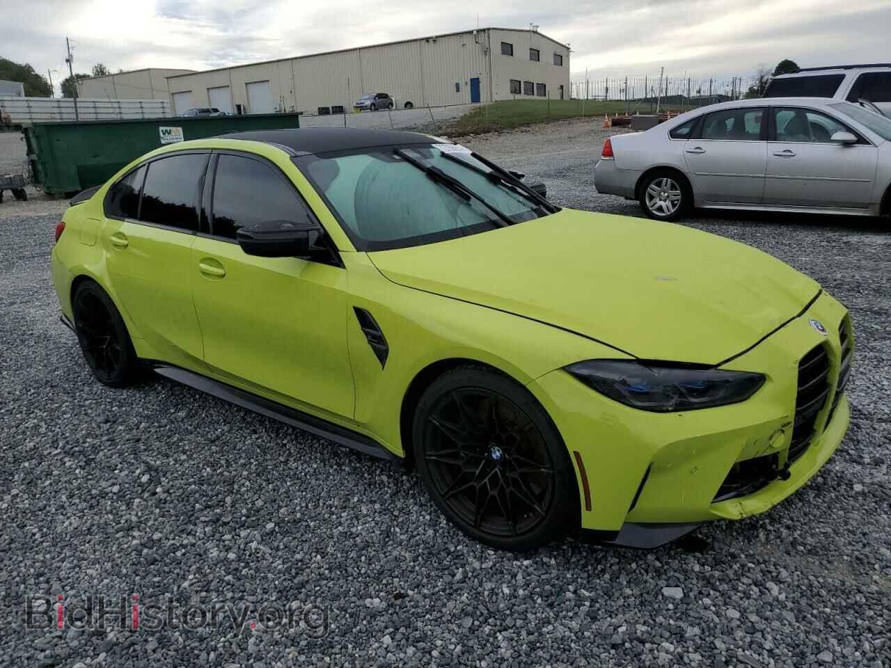 2022 BMW M3 - VIN: WBS33AY06NFL98827 - Фото 4