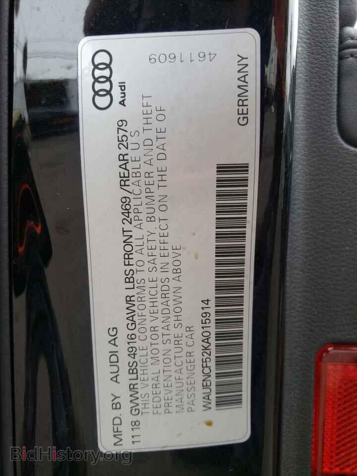 2019 AUDI A5 - VIN: WAUENCF52KA015914 - Фото 13