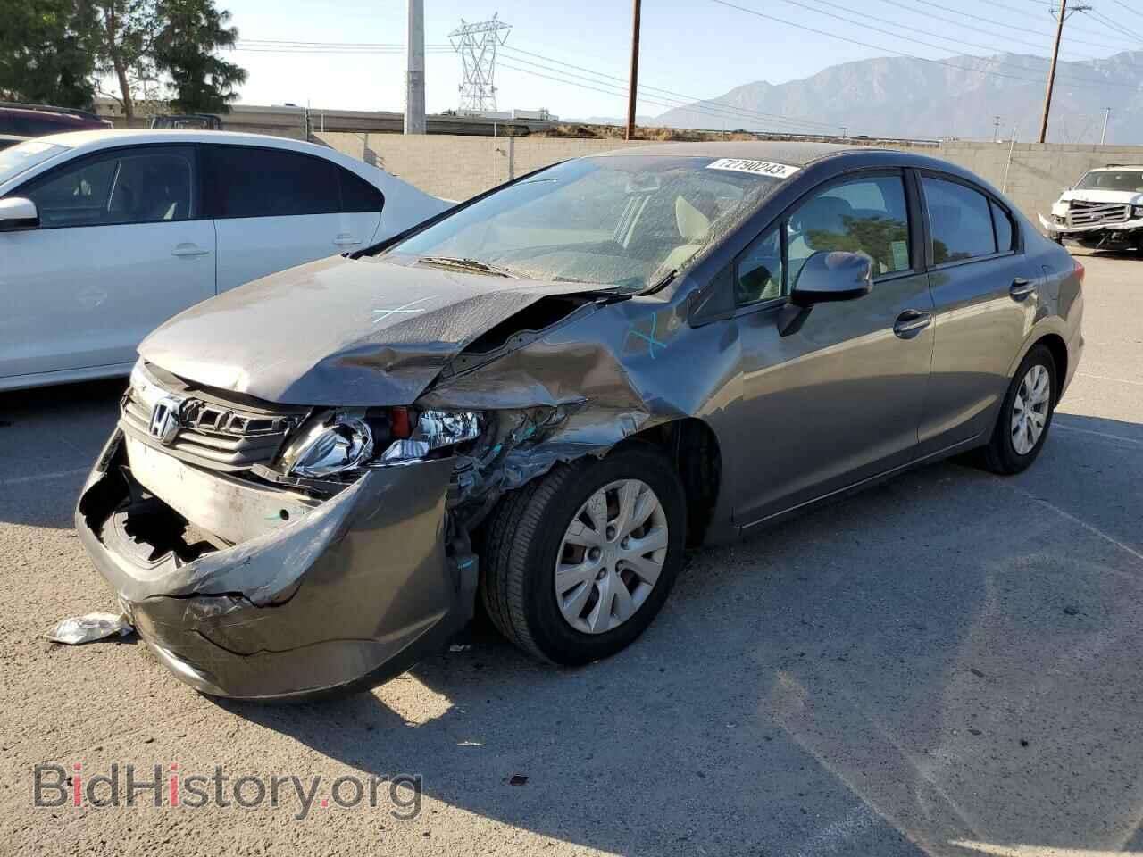 Фотография 2HGFB2F5XCH565277 - HONDA CIVIC 2012
