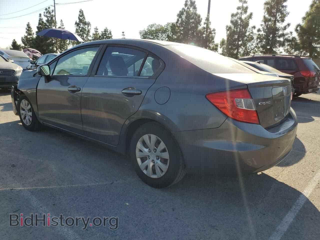 2012 HONDA CIVIC - VIN: 2HGFB2F5XCH565277 - Фото 2