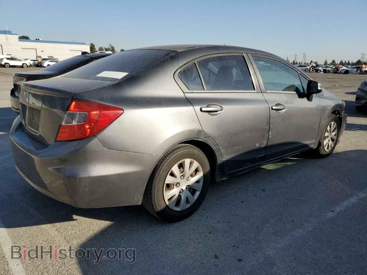 2012 HONDA CIVIC - VIN: 2HGFB2F5XCH565277 - Фото 3