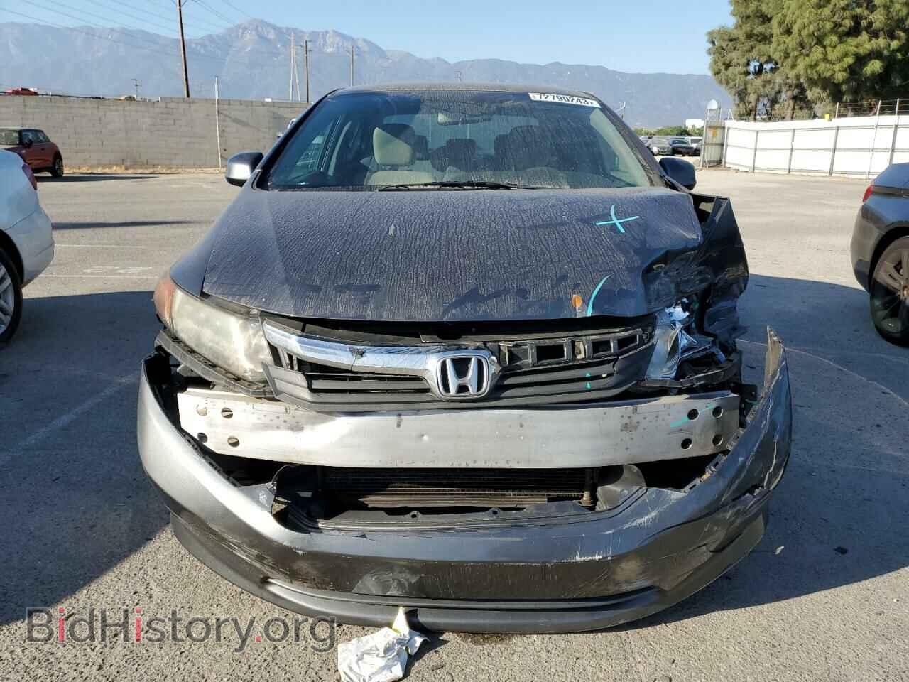 2012 HONDA CIVIC - VIN: 2HGFB2F5XCH565277 - Фото 5
