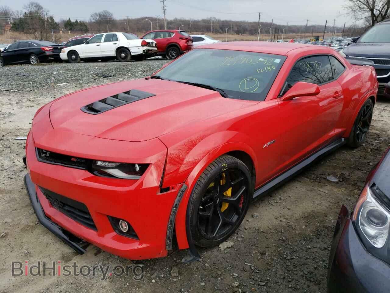 Photo 2G1FS1EE1E9700369 - CHEVROLET CAMARO 2014
