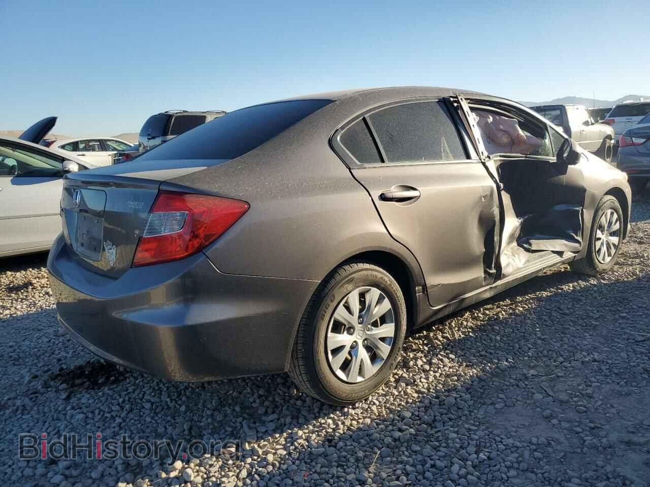 2012 HONDA CIVIC - VIN: 19XFB2F50CE385624 - Фото 3