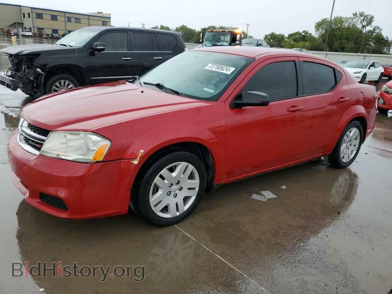 Фотография 1C3CDZAG7EN219859 - DODGE AVENGER 2014