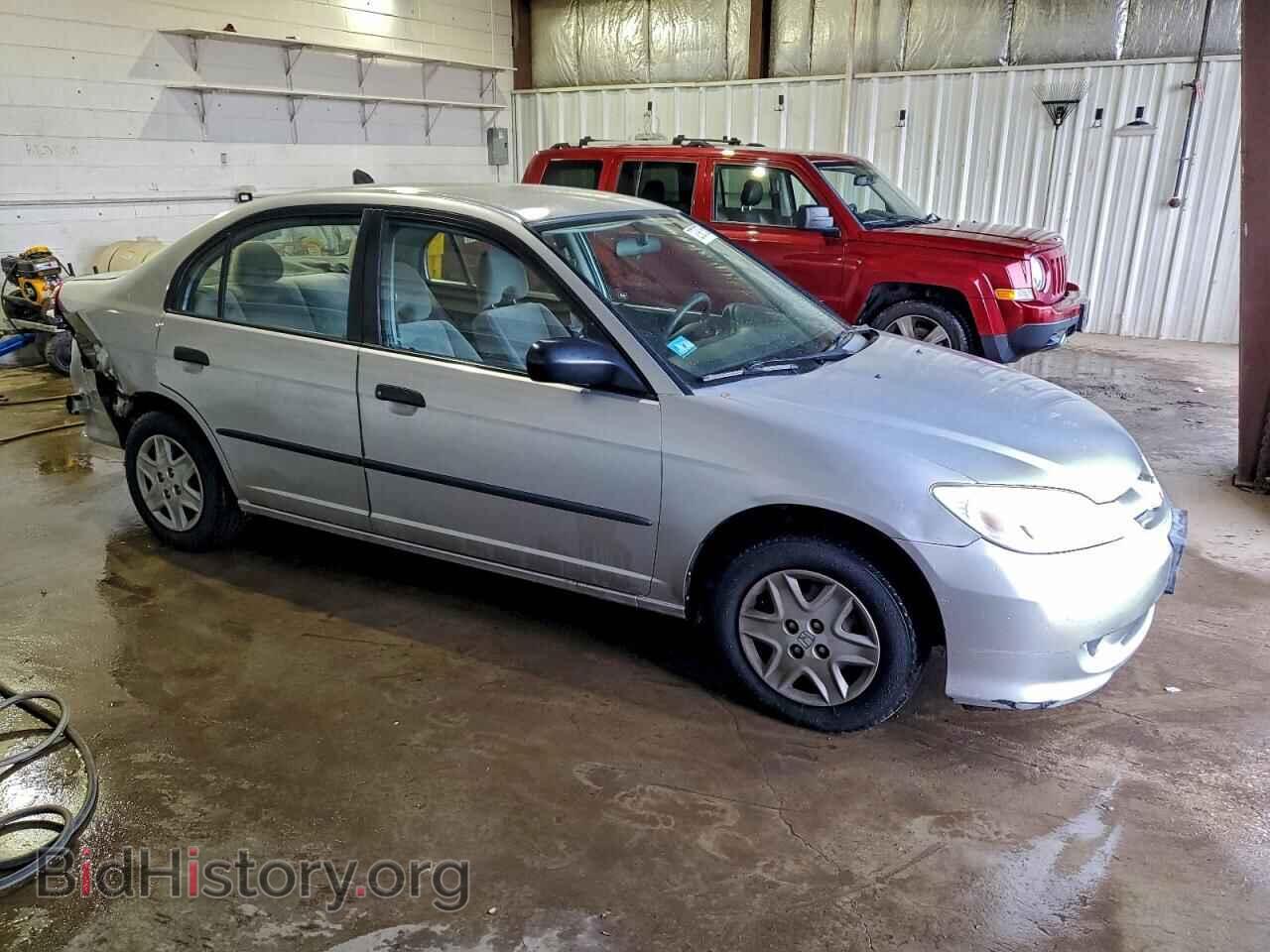 2005 HONDA CIVIC - VIN: 2HGES16445H615073 - Фото 4
