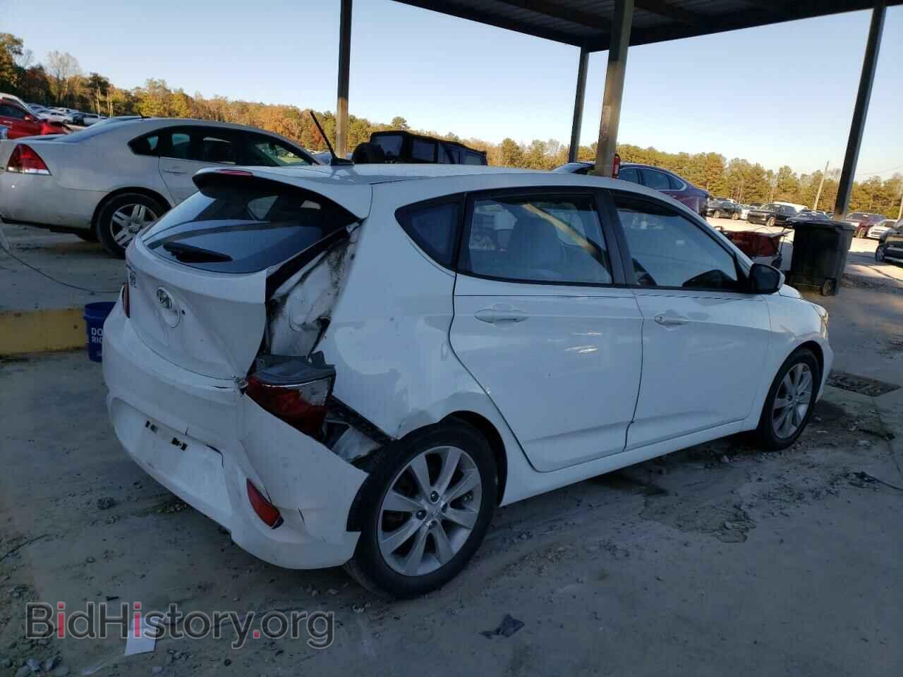2012 HYUNDAI ACCENT - VIN: KMHCU5AE6CU015040 - Фото 3
