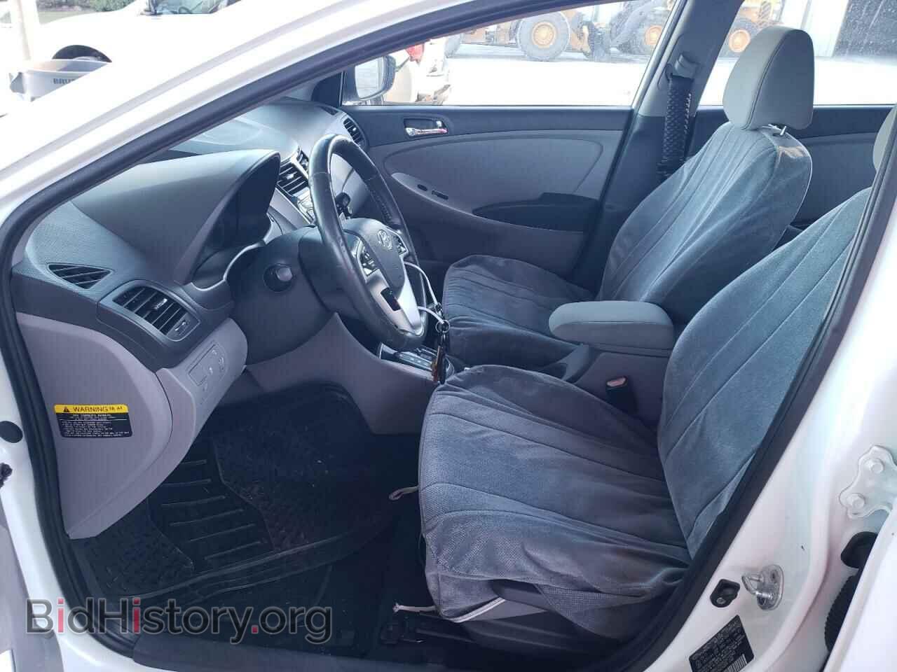 2012 HYUNDAI ACCENT - VIN: KMHCU5AE6CU015040 - Фото 7