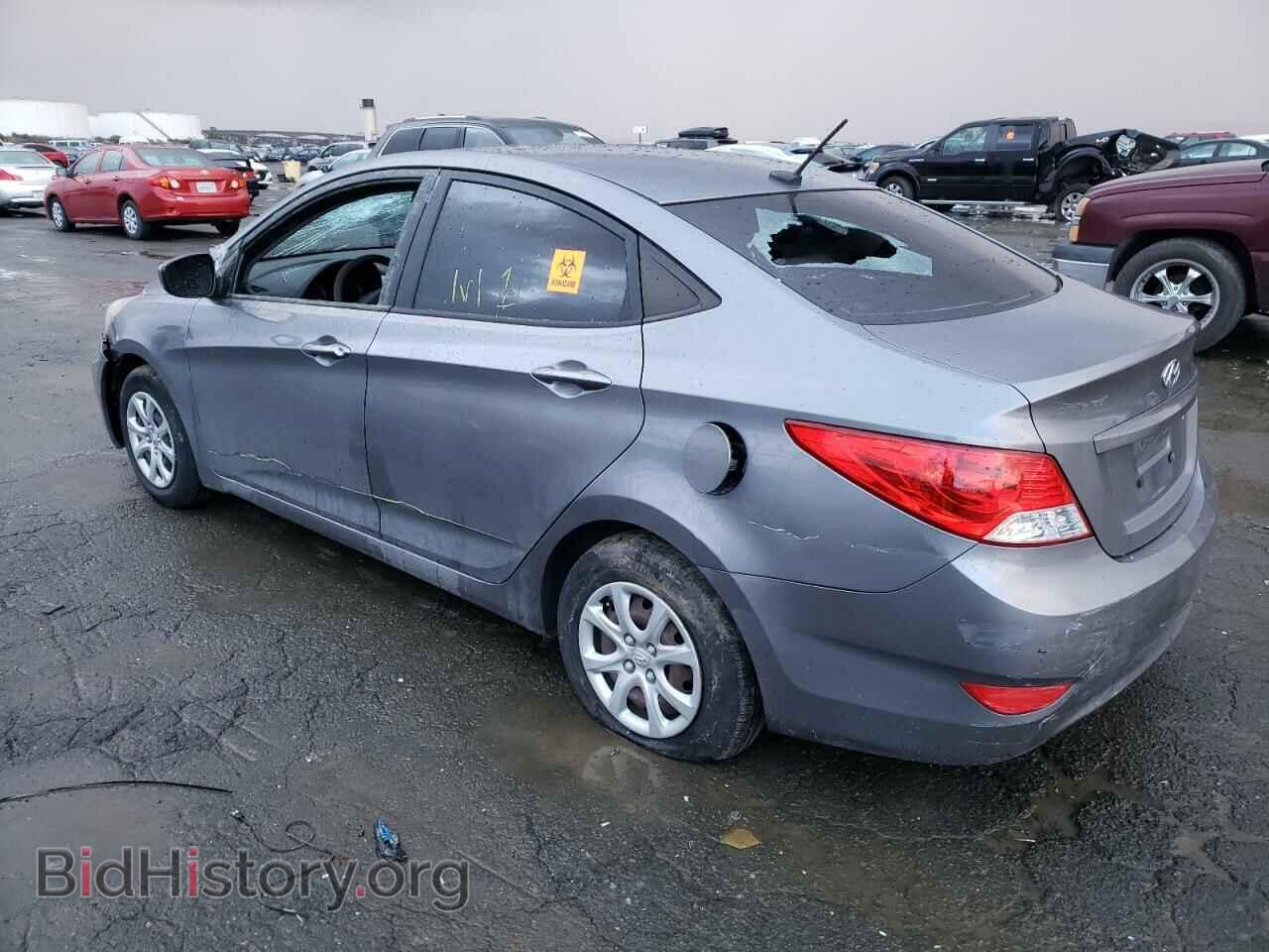 2013 HYUNDAI ACCENT - VIN: KMHCT4AE7DU550442 - Фото 2